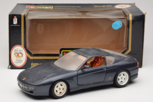 Ferrari 456 GT Dark Blue Metallic Bburago 1:18 3036-B2 Métal — image 8 sur 8