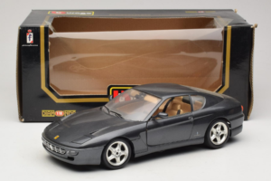Ferrari 456 GT Gris Métallique Bburago 1:18 3036-G1 Métal — image 8 sur 8