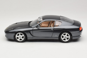 Ferrari 456 GT Gris Metallic Peinture Spéciale Bburago 1:18 3036 D Métal — image 4 sur 8