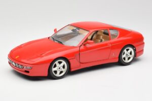 Ferrari 456 GT Rouge Bburago 1:18 3036-M1 Métal