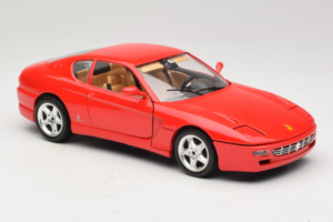 Ferrari 456 GT Rouge Bburago 1:18 3046-R1 Métal — image 6 sur 8
