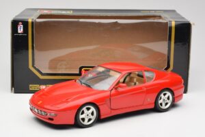 Ferrari 456 GT Rouge Bburago 1:18 3036-M1 Métal — image 8 sur 8