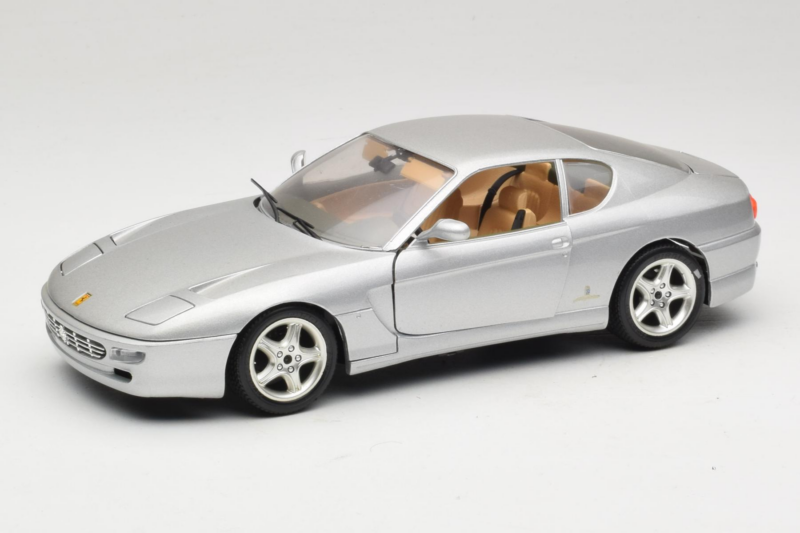 Ferrari 456 GT Argent Bburago 1:18 3336-S1 Métal