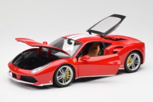 Ferrari 488 GTB Rouge Bburago 1:18 18-76102 Métal — image 2 sur 8