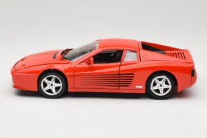 Ferrari 512 TR Rouge Mira 1:18 6144 Métal — image 4 sur 8
