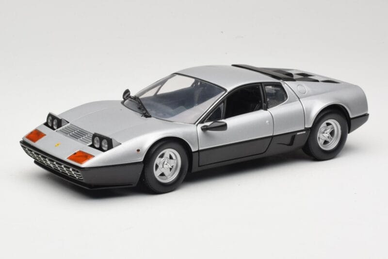 Ferrari 512BB Argent Kyosho 1:18 08171S Métal