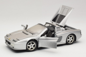 Ferrari 512TR Targa Argent Mira 1:18 6175 Métal — image 2 sur 8