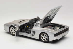 Ferrari 512TR Targa Argent Mira 1:18 6175 Métal — image 5 sur 8
