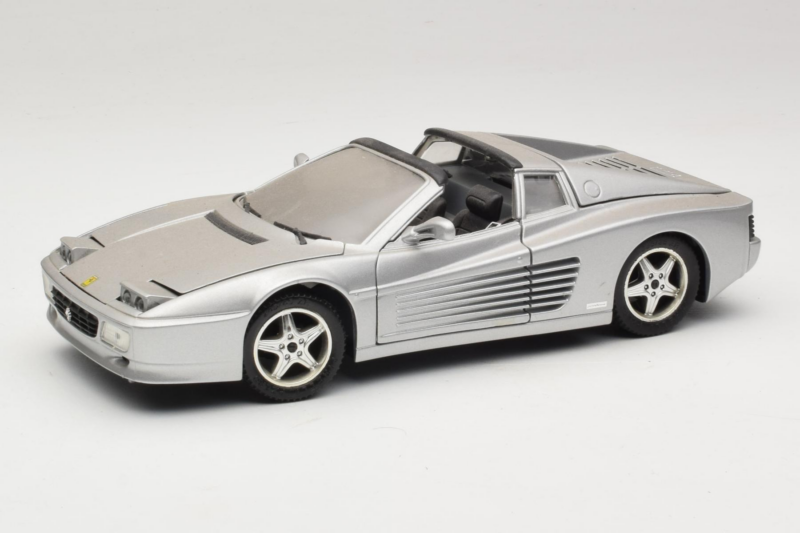 Ferrari 512TR Targa Argent Mira 1:18 6175 Métal