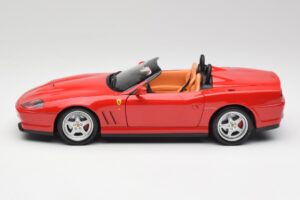 Ferrari 550 Barchetta Rosso Corsa Hot Wheels 1:18 29441 Métal — image 4 sur 8