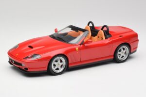 Ferrari 550 Barchetta Rosso Corsa Hot Wheels 1:18 29441 Métal