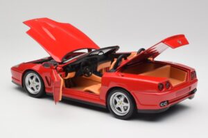 Ferrari 550 Barchetta Rosso Corsa Hot Wheels 1:18 29441 Métal — image 5 sur 8