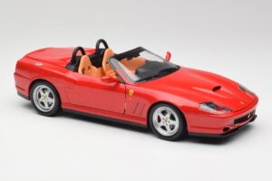 Ferrari 550 Barchetta Rosso Corsa Hot Wheels 1:18 29441 Métal — image 6 sur 8