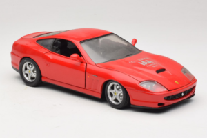 Ferrari 550 Maranello Rouge Anson 1:18 3238 Métal — image 6 sur 8