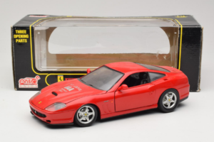 Ferrari 550 Maranello Rouge Anson 1:18 3238 Métal — image 8 sur 8