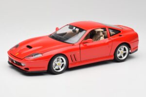 Ferrari 550 Maranello Rouge Bburago 1:18 3064 Métal