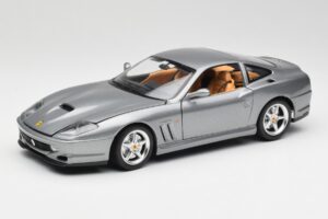 Ferrari 550 Maranello Argent Bburago 1:18 3344 Métal