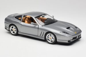 Ferrari 550 Maranello Argent Bburago 1:18 3344 Métal — image 6 sur 8