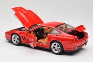 Ferrari 575M Maranello Rouge Hot Wheels 1:18 54937 Métal — image 5 sur 8