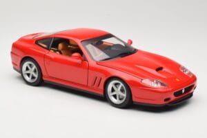 Ferrari 575M Maranello Rouge Hot Wheels 1:18 54937 Métal — image 6 sur 8