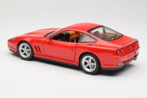 Ferrari 575M Maranello Rouge Hot Wheels 1:18 54937 Métal — image 7 sur 8