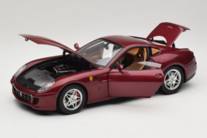 Ferrari 599 GTB Fiorano Rouge Foncé Hot Wheels 1:18 M1200 Métal — image 2 sur 8