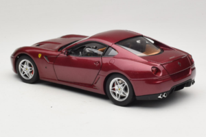 Ferrari 599 GTB Fiorano Rouge Foncé Hot Wheels 1:18 M1200 Métal — image 7 sur 8
