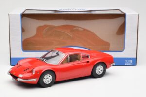 Ferrari Dino 246 GT Rouge MCG 1:18 MCG18166 Métal — image 6 sur 6