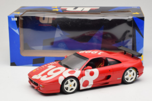 Ferrari F355 Berlinetta Rouge avec roues blanches UT Models 1:18 180074020-P2 Métal — image 8 sur 8