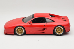 Ferrari F355 Berlinetta Rouge Avec Jantes Or Personnalisées UT Models 1:18 180074020-P5 Métal — image 4 sur 8