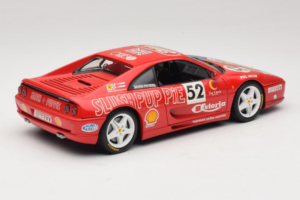Ferrari F355 Berlinetta Slushuppie #52 M. Peters Rouge UT Models 1:18 180074020-P4 Métal — image 3 sur 8