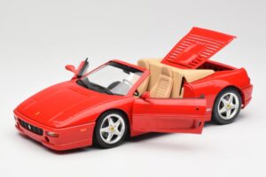 Ferrari F355 Spider Rouge Hot Wheels 1:18 25733 Métal — image 2 sur 8