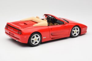 Ferrari F355 Spider Rouge Hot Wheels 1:18 25733 Métal — image 3 sur 8
