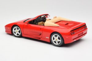 Ferrari F355 Spider Rouge Hot Wheels 1:18 25733 Métal — image 7 sur 8
