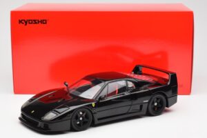 Ferrari F40 Noir Kyosho 1:18 08416BK Métal — image 10 sur 10