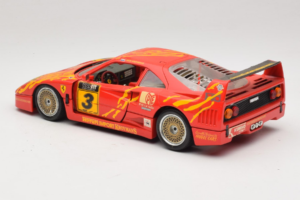 Ferrari F40 Evoluzione #3 Brummel Rouge 1987 Bburago 1:18 3022-P2 Métal — image 7 sur 8