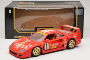 Ferrari F40 Evoluzione #1 Pirelli Rouge 1992 Bburago 1:18 3042-P1 Métal — image 8 sur 8