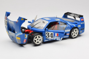 Ferrari F40 Evoluzione #34 Bleu Custom 1987 Bburago 1:18 3032-C1 Métal — image 2 sur 8