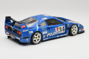 Ferrari F40 Evoluzione #34 Bleu Custom 1987 Bburago 1:18 3032-C1 Métal — image 3 sur 8