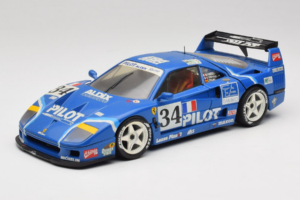 Ferrari F40 Evoluzione #34 Bleu Custom 1987 Bburago 1:18 3032-C1 Métal