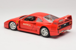 Ferrari F40 Evoluzione Rouge Master Line Bburago 1:18 3042-M1 Métal — image 7 sur 8