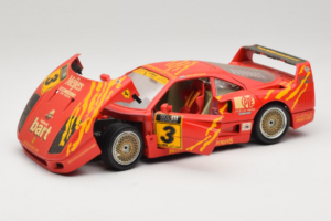 Ferrari F40 #3 F. Kroymans Ferrari Imports Kroymans BBS Wheels Rouge 1987 Bburago 1:18 3032-H1 Métal — image 2 sur 8