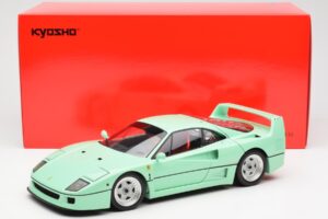 Ferrari F40 Vert Menthe Kyosho 1:18 08416MG Métal — image 10 sur 10