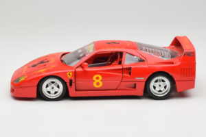Ferrari F40 #8 Bevro International Rouge 1987 Bburago 1:18 3332-P3 Métal — image 4 sur 8