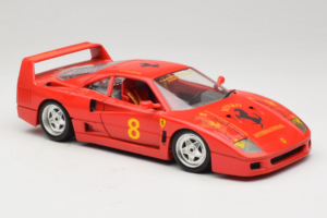 Ferrari F40 #8 Bevro International Rouge 1987 Bburago 1:18 3332-P3 Métal — image 6 sur 8