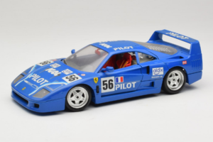 Ferrari F40 Pilot #56 Bleu Bburago 1:18 3332-BL1 Métal