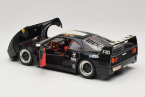 Ferrari F40 Pirelli Agip #1 Noir Bburago 1:18 3332-B1 Métal — image 5 sur 8