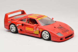 Ferrari F40 Pirelli BBS Rouge Bburago 1:18 3032-P4 Métal — image 6 sur 8