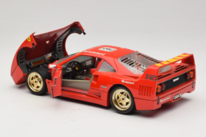 Ferrari F40 #3 Pirelli Rouge 1987 Bburago 1:18 3332-P4 Métal — image 5 sur 8