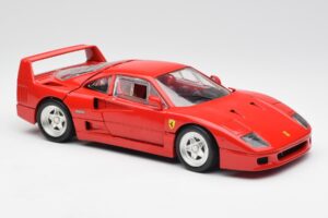 Ferrari F40 Rouge Hot Wheels 1:18 23911 Métal — image 6 sur 8